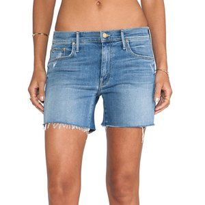 Mother The Dropout Denim Jean Shorts